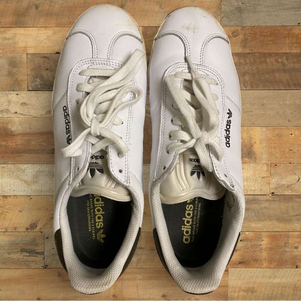 Adidas Gazelle ADV Skate Shoes White 11